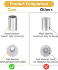 Product comparison of Solid Nylon 120 Pcs Closed End Crimp Connectors For Wires 22-10 Gauge Heavy Duty Electrical Terminal Kit With Tin Plated Core