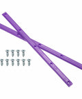 Rib Bones Rails For Skateboards Stable Flexible Longboard Rails With Screws Reduces Friction On Deck Durable ABS Plastic