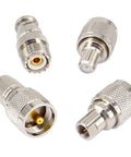 20-Piece UHF Adapter Master Kit PL259 SO239 To SMA BNC MCX FME F TNC Mini-UHF Connectors, brass and delrin contacts, gold plated