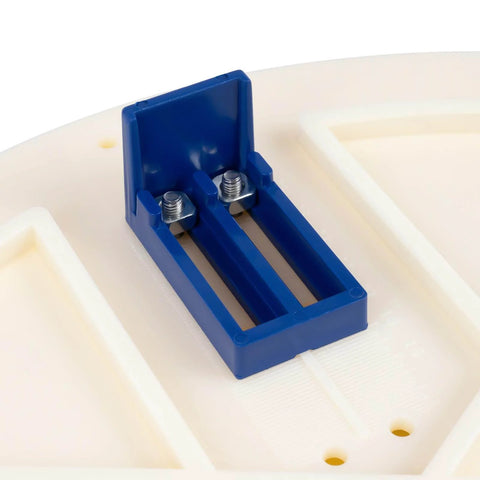 Close-up of Portable Pottery Turntable Clamp For Clay Craft Adjustable Centering Tool For Ceramic Art Trimming And Sculpting On Small Wheels