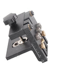 Three In One Woodworking Drilling Guide Kit With Scale Positioning Jig And Anodized Metal For Pro Grade