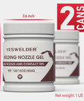 Welding Nozzle Gel For MIG Welding Anti Spatter Dip For MIG Torch And Contact Tips Two 16 Oz Cans Easy Dip Application Label