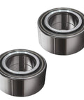 Front Wheel Bearing Assembly 2 Pack For Hyundai Azera Santa Fe Sonata Tucson XG350 Kia Magentis Rondo Optima Sportage Dodge Stealth Mitsubishi 3000GT Diamante, Heavy Duty Replacement With Easy Install And Plug And Play Ready To Roll, two metallic roller bearings