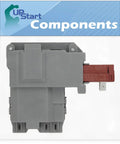Close-up of 131763202 Washer Door Latch Replacement For Frigidaire FFFS5115PW0 Washing Machine Compatible With 131763202