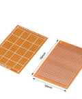 DIY Breadboard Kit With 432 Hole 1mm Protoboard For Prototyping Electronics On 50x70mm 94HB Bakelite PCB Board image
