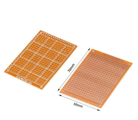 DIY Breadboard Kit With 432 Hole 1mm Protoboard For Prototyping Electronics On 50x70mm 94HB Bakelite PCB Board image
