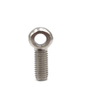 Heavy Duty 304 Stainless Steel M8 X 30Mm Shoulder Swing Lift Eye Bolts Badass Construction Fasteners for Pipeline Valve and Steel Pipe Rigging Hardware.