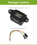 Slick Design D ToF Laser Range Sensor For Pro Robotics Projects Featuring Killer Accuracy with MX1.25 4PIN cable.