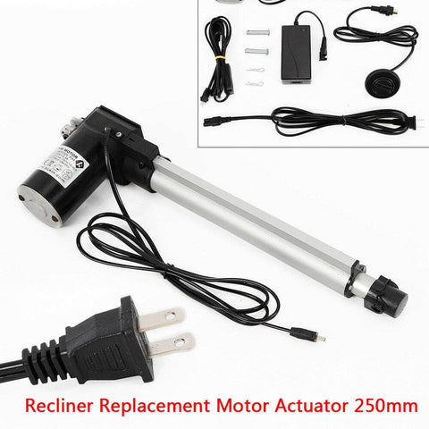 IP44 Rated 24V DC Linear Actuator With 250mm Stroke, 100 Kg Max Push And Pull, Compact Permanent Magnet Motor Design