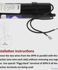 Hard Start Kit For AC Units With Relay And Capacitor Boosting 500 Percent Starting Torque, Installation Instructions Visible