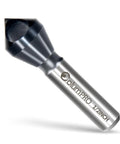 ColumPRO 1/2-inch TiAlN cobalt countersink bit, single-end, for metal and wood, close-up
