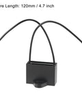 2uF CBB61 Ceiling Fan Capacitor 250V AC Metallized Polypropylene Film, 2 wires, size 37x26x15mm, self-healing