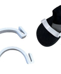 Hat Shaper Brim Bender Set for Perfect Curve on Fitted Hats Two Size Adjustable Tools with black cap, made in USA