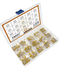 Massive 600Pcs Multilayer Ceramic Capacitor Assortment Kit 22pF To 1uF For DIY Electronics, 50V Rating, 5.08mm Pitch In Line Mount