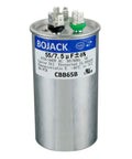 55 And 7.5 UF Dual Run Circular Start Capacitor For AC Motors And Fans 370 To 440V CBB65 Beefed Up HVAC Condenser Capacitor