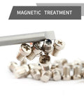 Top Tier 10-Pack 6 Inch Magnetic Slotted Screwdriver Bits Set Featuring S2 Alloy Steel Hex Shank For Precision Power Drilling Jobs magnetic bits holding screws
