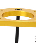 Close-up view of the Premium Heavy Duty Router Lift Base For Woodworking Tables showcasing the aluminum alloy body and height adjustment mechanism.