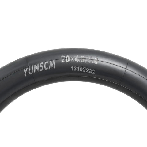 2-Pack 20 Inch Fat Bike Inner Tubes For 20x4.5 Or 20x5.0 Tires, 32mm Schrader Valve, Premium Butyl Rubber, side view