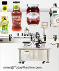 Next Level Automatic Labeling Machine For Paper Tubes And Plastic Bottles With Built In Date Printer Tough As Nails Shop Workhorse Churning Out Pristine Labels On Autopilot with multiple labeled products.