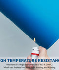Pro Grade Heat Insulation Silicone Repair Mat tested for high temperature resistance flame protection shown on 22 by 14 inch workbench pad.