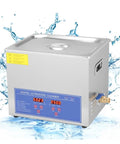 Ultrasonic Cleaner 10L Digital Degassed Bath Half Wave For Glasses Jewelry And Vinyl PCB Boards Cleaning Machine With Timer And Temperature Control For Home Use And Pro Cleaning.