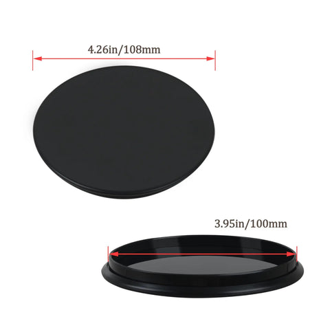 One Pack Water Tank Lid Cover Replacement For Vertuo Plus 3.95 Inch Caliber Fits XN900T10 XN900810 XN902T10, black lid
