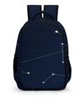 Galaxy Themed Backpack With Large Capacity For Everyday Use Unisex Durable Polyester Daypack Featuring Breathable Fabric