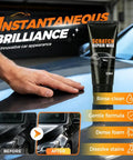 Car Scratch Repair Kit With Deep Scratch Remover Polish Wax And Wipe Sponge For Vehicles with before and after effect