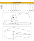Width size chart for Genuine Leather Mens Work Boots Built For The Job With Insulation, Oil And Slip Resistant Construction, Abrasion Resistant Rubber Sole For Tough Jobs, Non Slip Safety Boots For Heavy Duty Work Sites.