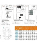 Adjustable Soft Jaw Boring Ring For Cnc Lathe Chucks installation guide with dimensions and clamping methods.