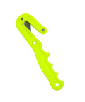 Beefy Waterproof 8 Inch Diving Line Cutter With Firm Grip Handle, Includes 2 Extra Blades, Compact Underwater Tool visible in yellow