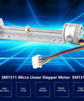 Absolute Beast 5V Micro Linear Stepper Motor Featuring Tight Screw Slider Design For Heavy Duty Pull Push Motion In Compact Boxes and Weekend Garage Mods That Crush It
