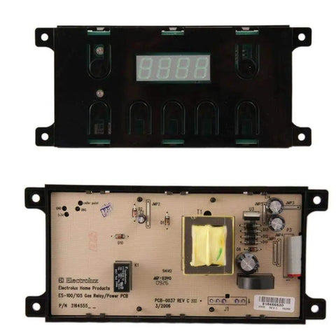 Range Oven Control Board Replacement Genuine OEM Part 5304518661 front and back view with electronic display and components.