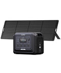 Mega 1 Solar Generator Kit With 240W Panel Included And 1024Wh LiFePO4 Power Station Delivering 2000W Peak, UPS And App Control