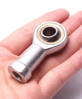 Top Notch Self Lubricating Rod End Bearings Pack PTFE Composite Material SA4P/K M4x0.7 Male Thread Heim Joint Low Noise High Speed Performance For Industrial Machinery And Linkages, M4 bore