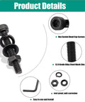 380 Piece M4 Hex Socket Head Screws Kit With Nuts Washers And Wrench M4 Bolts Range 6 8 12 16 20 30mm 12.9 Grade Alloy Steel