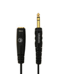 Headphone Extension Cable 1/4 Inch Female To 1/4 Inch Male Stereo Cable 20 Feet Oxygen Free Copper Conductors With Gold Plated Connectors