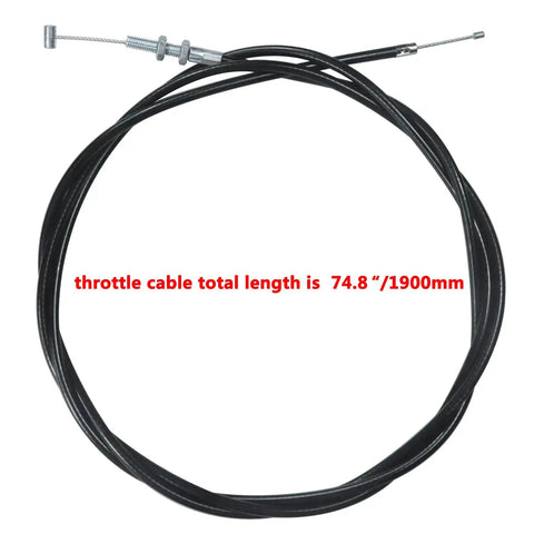 75 Inch Throttle Cable Replacement For 90cc To 250cc Go Karts Dirt Bikes Mini Bikes Gas Scooters And Buggy Rides Fits Kandi GKA