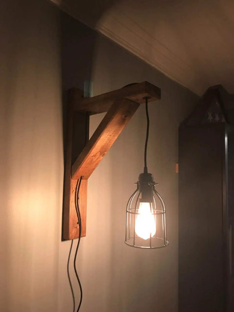 Farmhouse Vintage Industrial Wire Cage Pendant Light Shade Open Style Lamp Guard Dope Adjustable Clamp Fits 1.2 to 1.4 Inch Sockets
