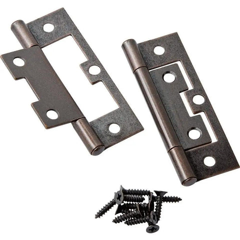 Sleek Statuary Bronze Finial Tip Hinges For Cabinets Featuring Zero Mortise Design Effortless Install Fixed Pin Structure Durable Build Ideal For Interior Doors Lids And Drawers Straight Up A Weekend Warrior Staple For Slick Cabinetry Fixes Anytime
