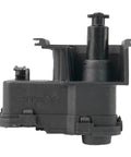 Slick Black Car Servo Motor Straight Up Dependable Bolt On Upgrade For 2013 2017 Fits 7P0810773D 7P0810773F side view