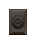 Georgian Door Knob With Addison Trim Aged Bronze Non Locking Hall And Closet Passage Door Knob For Interior Doors
