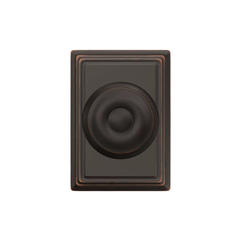 Georgian Door Knob With Addison Trim Aged Bronze Non Locking Hall And Closet Passage Door Knob For Interior Doors