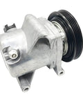 Mercedes Benz Smart Fortwo 451 1.0L Air Conditioning Compressor Pump With SS96 Pulley PV4 Direct Fit Replacement For 1322300011 A1322300011 Lightweight Aluminum Housing Built Tough For Long Life, silver compressor with black pulley