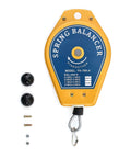 Heavy Duty Spring Balancer For Assembly Lines, Retractable Tool Fixture Holder With 1.1 Lb To 3.3 Lb Load, Solid Iron Case And Steel Cable