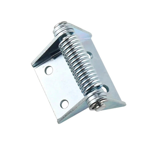Auto Closing Spring Hinges 2 Pack For High Traffic Doors Prevent Door Slams Keeps Doors Secure Yet Opens Smoothly Durable Indoor Outdoor Use Ideal For Busy Halls, 83mm stainless steel spring hinge