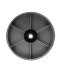 Heavy Duty Cast Iron Caster Wheels 6 Inch Diameter 2 Inch Wide Pack Of 2 With Rolling Bearings And Steel Bushings 2400 Lb Total Capacity