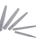 Professional Screw Extractor Kit With 5 Pieces Of Carbon Steel Tools For Stripped Screws And Damaged Bolts Featuring Tapered Guide Design, five extractors