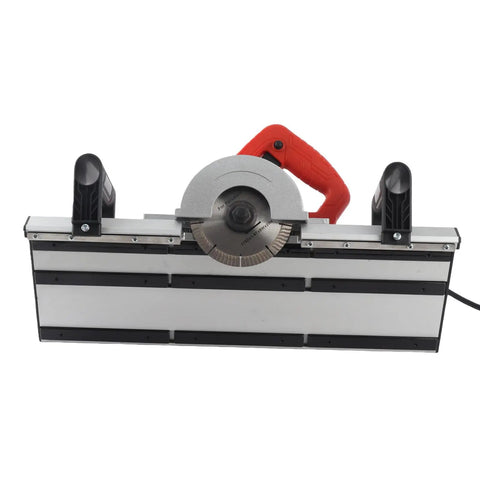 Heavy Duty Electric Tile Bevel Cutter And Chamfering Machine With 45 Degree Precision Edge Work And 1200 Watt Motor, front view.