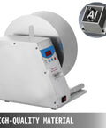 Heavy Duty Automatic Label Rewinder Machine Electric Speed Adjustable 0 To 50 Rpm Digital Tag Counter for DIY crafting with wide roll.